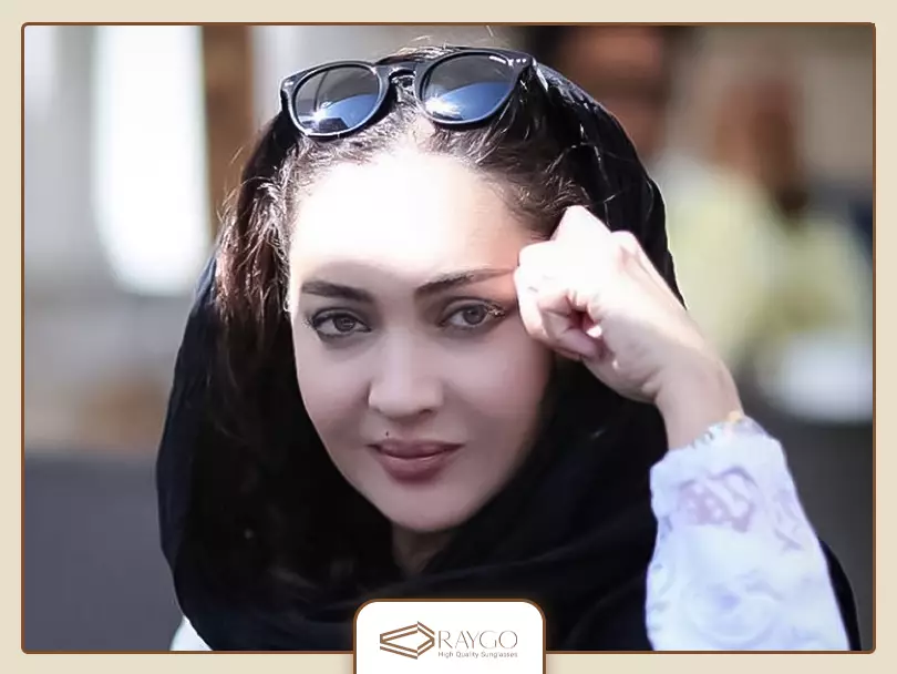 عینک آفتابی سلبریتی‌های ایرانی: 10. عینک آفتابی نیکی کریمی