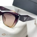 عینک آفتابی پرادا Prada کد 1071 مشکی شرابی