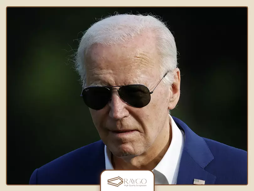 عینک آفتابی سلبریتی‌های خارجی: 47. عینک آفتابی جو بایدن (Joe Biden)