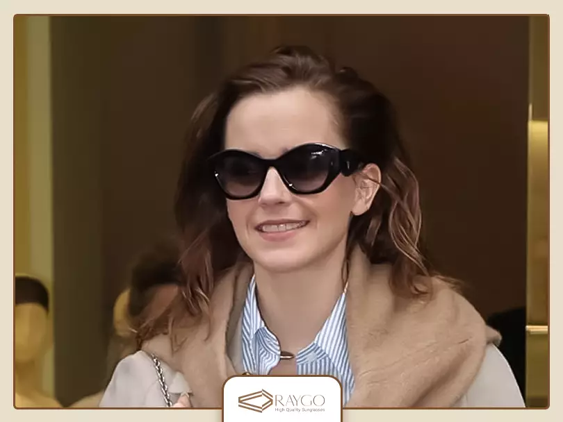 عینک آفتابی سلبریتی‌های خارجی: 5. عینک آفتابی اما واتسون (Emma Watson)