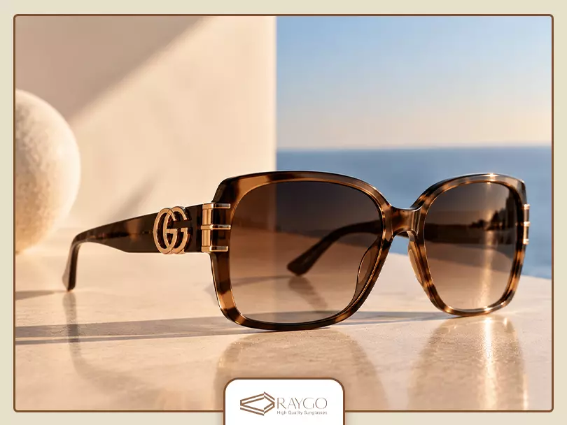 محبوب ‌ترین برند های عینک آفتابی تابستان ۲۰۲۶ : 3. عینک گوچی (Gucci)