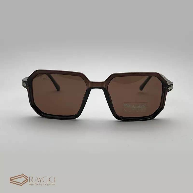 عینک آفتابی پرسول persol کد 08قهوه ای