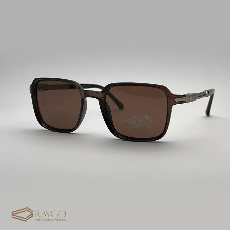 عینک آفتابی پرسول persol کد 05قهوه ای