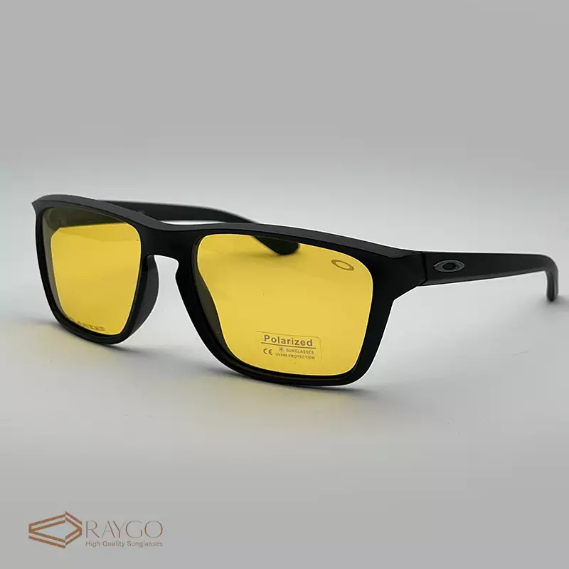 عینک آفتابی اوکلی Oakley کد 4909مشکی شیشه زرد